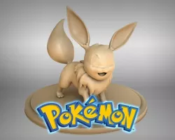 Eevee - Pokemon 3D print model