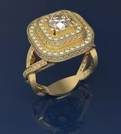 Fancy Ring 3D print model