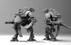 Feudal Guard Walker 3D print model