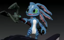 fizz and chompers LOL 3D print model