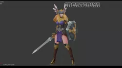 Freya Valkyrie 3d File print 3D print model