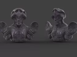 Gate keeper bust sculpt 3D print model