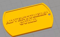 Goblin slayer badge 3D print model