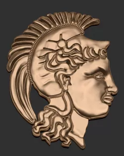 goddess athena  3D print model