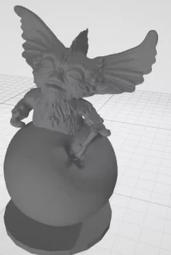 Gremlins Stripe in Appel 3D print model