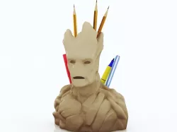  GROOT THE CARANDASHNICA 3D print model