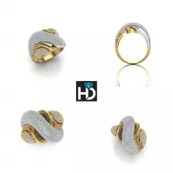 HD Fashion Ring  3D print model