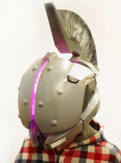 Helm of Saint-14 helmet from Destiny high resolution 3D print model