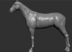 Horse 3D print model