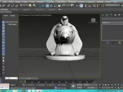 Horus Head for 3D print 3D print model
