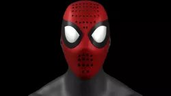 Into the Spider-Verse Spider-Man Faceshell 3D Printable Model 3D print model