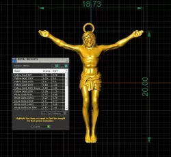 jesus 3D print model