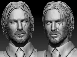 John Wick 3D print model