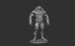 Juggernaut Marvel Comics STL SLA 3D print model