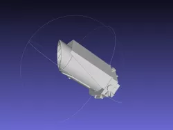 Kepler Space Telescope Printable Miniature 3D print model