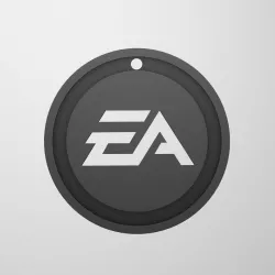 Keychain logo EA 3D print model