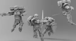 Knights of Roma - Rapid Assault Squad 3D print model