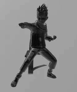 Konohamaru Sarutobi from naruto shippuden 3D print model