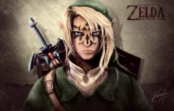 Link Zelda 3D print model