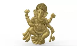 lord ganesha 3D models for artcam and aspire 3D print model