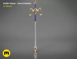 Maiden sword - Goblin Slayer 3D print model