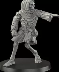 Medieval Skeleton 1 3D print model
