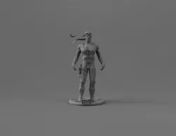 Metal Gear Solid Snake Fanmade Concep 3D print model