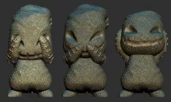 Mini Oogie Boogie de la Sagesse 3D print model