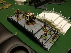 Modular bridge for wargames 3D print model