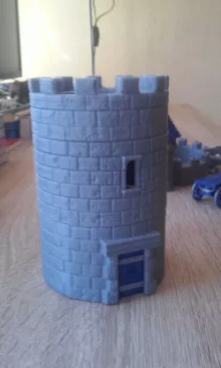 Modular Watchtower - WarGames  - Terrain - Update 3 3D print model