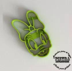 MOLDE CORTANTE PARA GALLETAS FONDANT DAYSI DISNEY 3D print model
