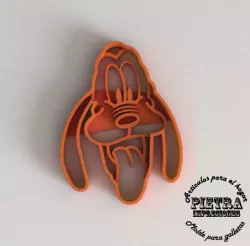 MOLDE CORTANTE PARA GALLETAS FONDANT PLUTO DISNEY 3D print model