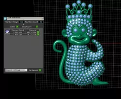 monkey diamon 3D print model