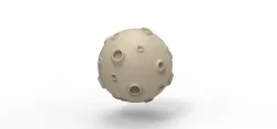 Moon toy 3D print model