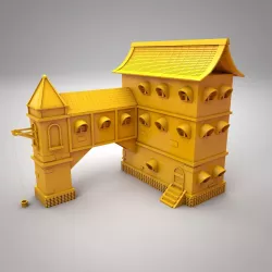 Old House  3D print model