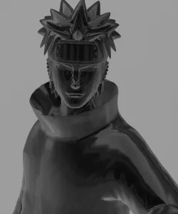 Pain from Shippuden 3D print model