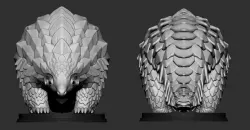 Pangolin 3D print model