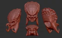 predator jungle hunter 3D print model