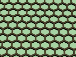 Printable Honeycomb mesh 3D print model