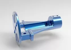RC Boat Motor Shaft unit 3D print model