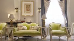 realistic chair sofa walls ceiling  3D print model