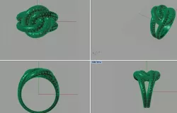 ring diamont 3D print model