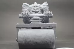Rock Biter on Cycle inspired by Neverending Story Pyornkrachzark 3D print model