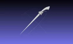 RWBY Ilia Whipsword Printable LED Illuminated Model 3D print model