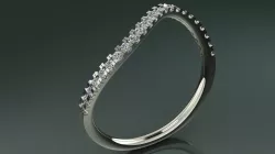 S ring 3D print model
