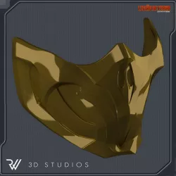 Scorpion Mask MK 11 STL File 3D print model