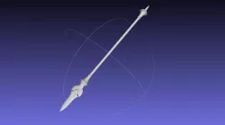 Shield Hero Spear Hero Spear Printable Model 3D print model