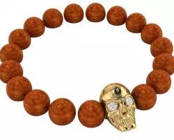 Skull charm pendant original jewelry design 3D print model