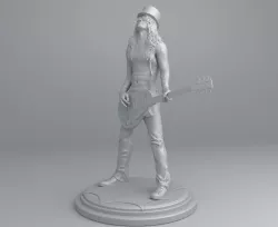 Slash  - Saul Hudson Ready to print 3D  3D print model