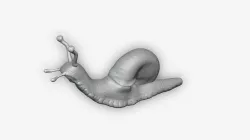 Snail 3D print model